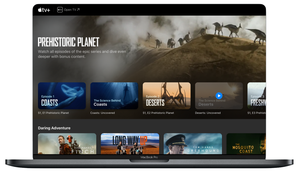 Apple tv+ online website