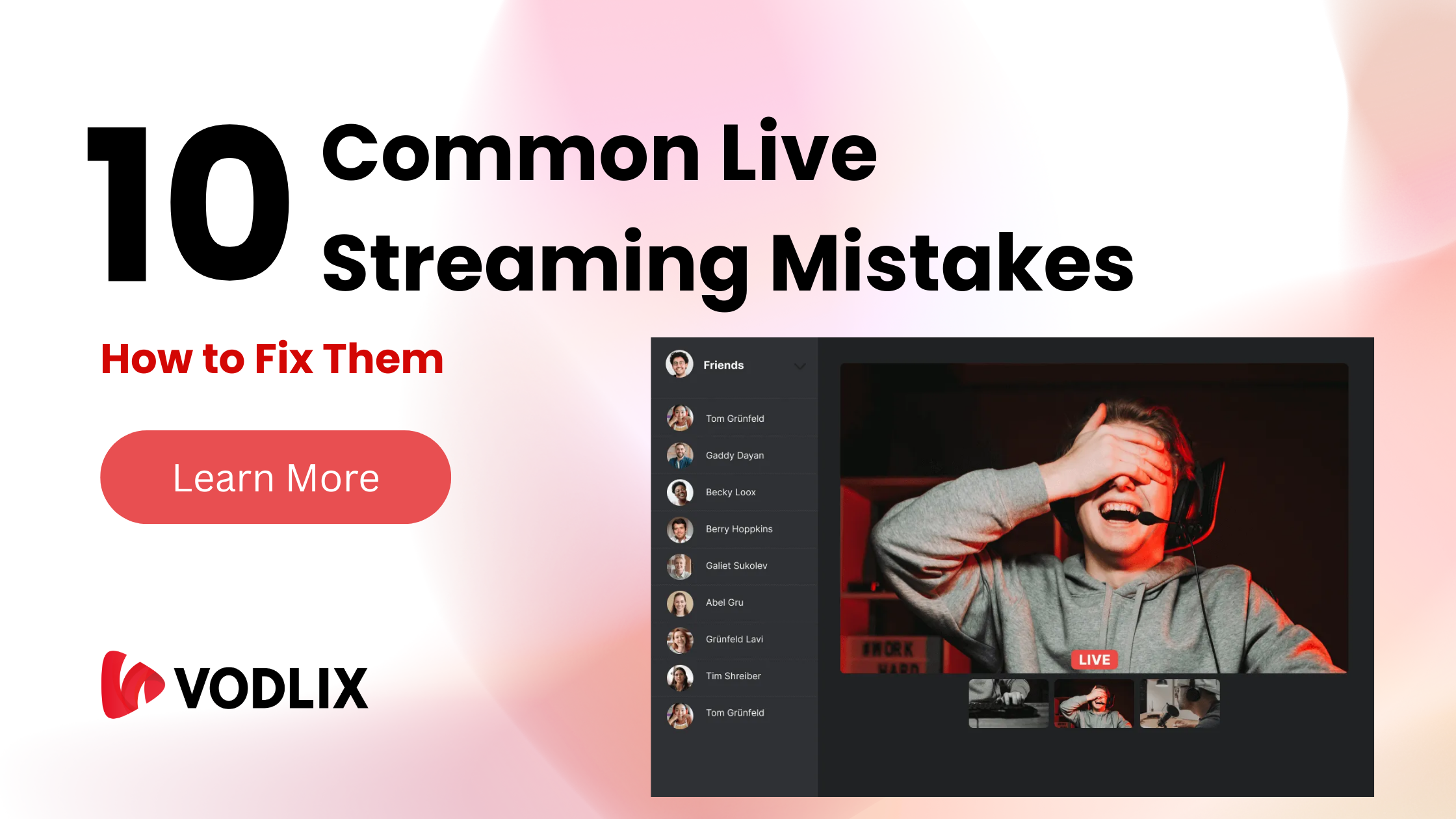10 Common Live Streaming Mistakes (And How to Fix Them in 2025)